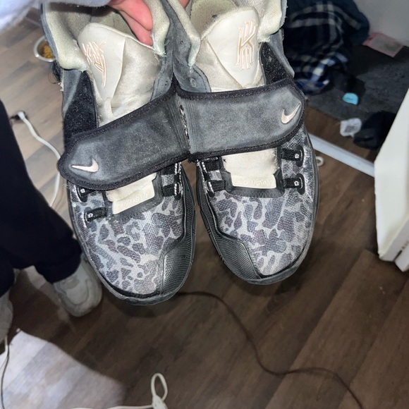 Nike Shoes - Nike Kids' Black and Cream Sneakers